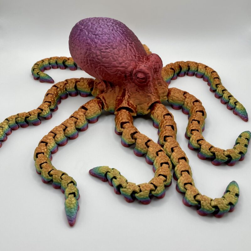 Textured Articulated Octopus